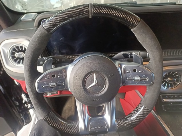 Mercedes G Serisi İç Trim Carbon Çalışması