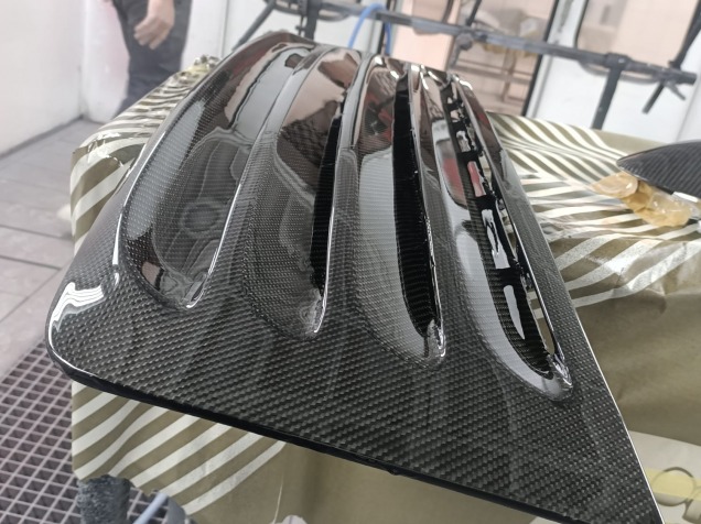 Porsche Kaput Carbon Çalışması